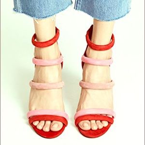 NWT Rebecca Minkoff ‘Andree’ tubular block heels